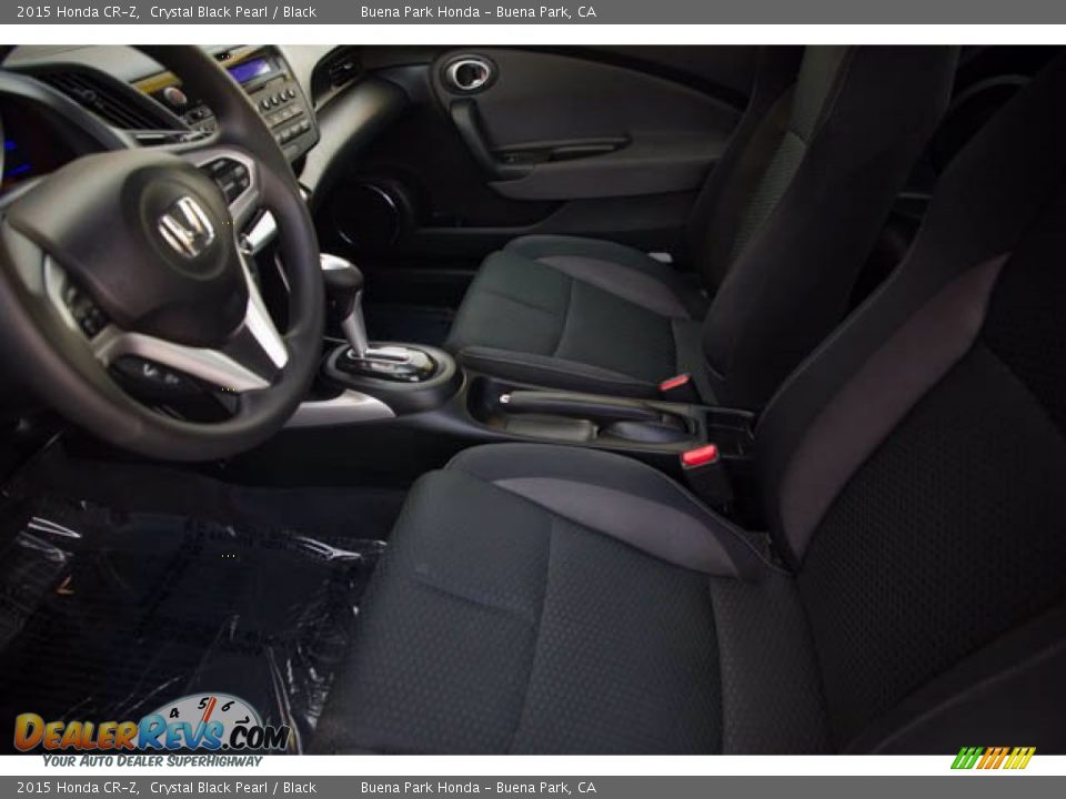 2015 Honda CR-Z Crystal Black Pearl / Black Photo #3