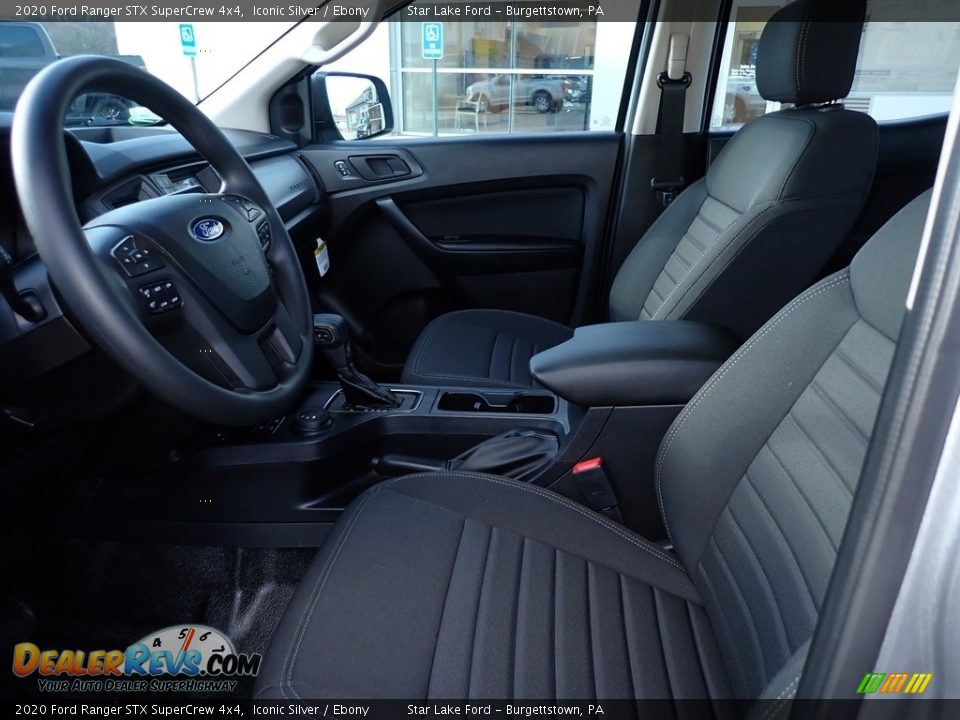 Front Seat of 2020 Ford Ranger STX SuperCrew 4x4 Photo #10