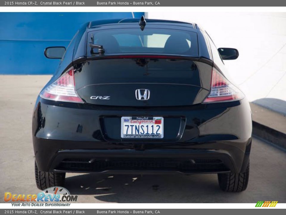 2015 Honda CR-Z Crystal Black Pearl / Black Photo #11