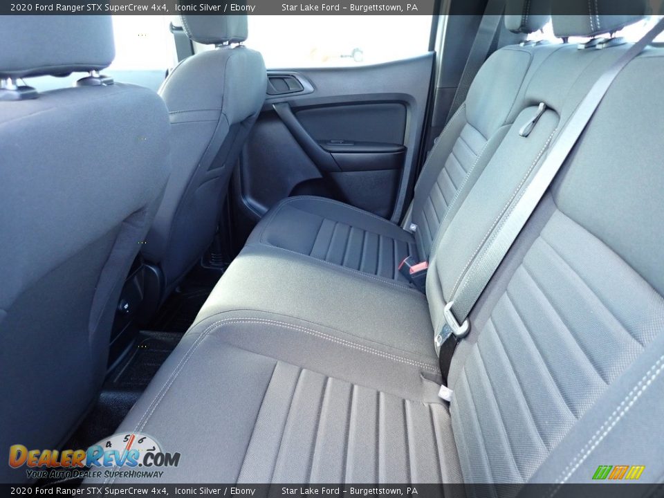 Rear Seat of 2020 Ford Ranger STX SuperCrew 4x4 Photo #11