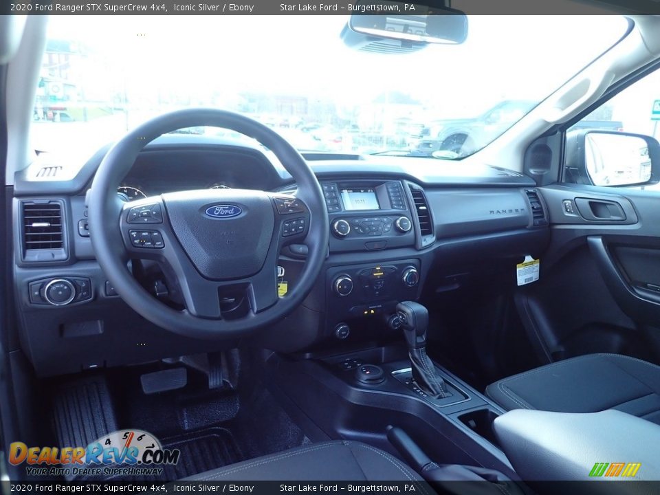 Front Seat of 2020 Ford Ranger STX SuperCrew 4x4 Photo #12