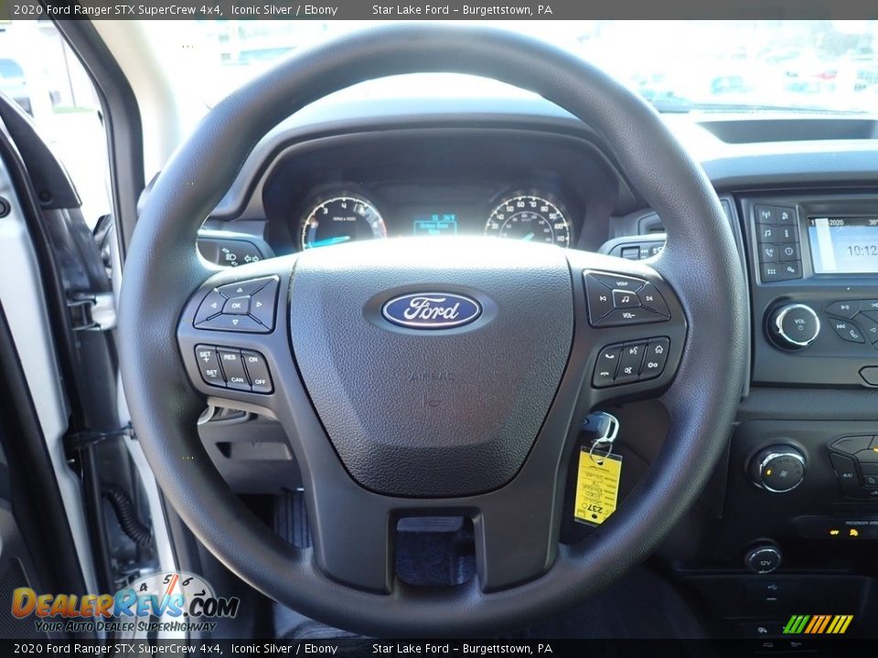 2020 Ford Ranger STX SuperCrew 4x4 Steering Wheel Photo #16