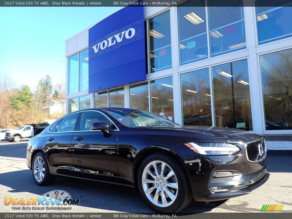 Front 3/4 View of 2017 Volvo S90 T6 AWD Photo #1