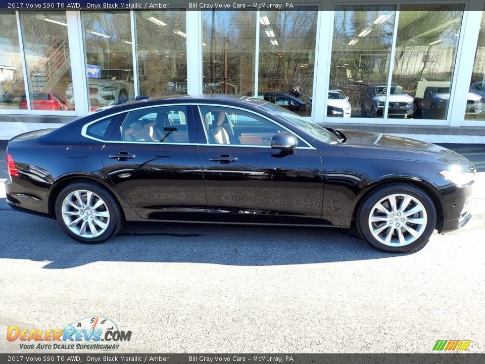 Onyx Black Metallic 2017 Volvo S90 T6 AWD Photo #2