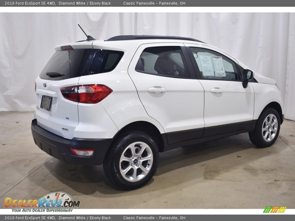 2019 Ford EcoSport SE 4WD Diamond White / Ebony Black Photo #2