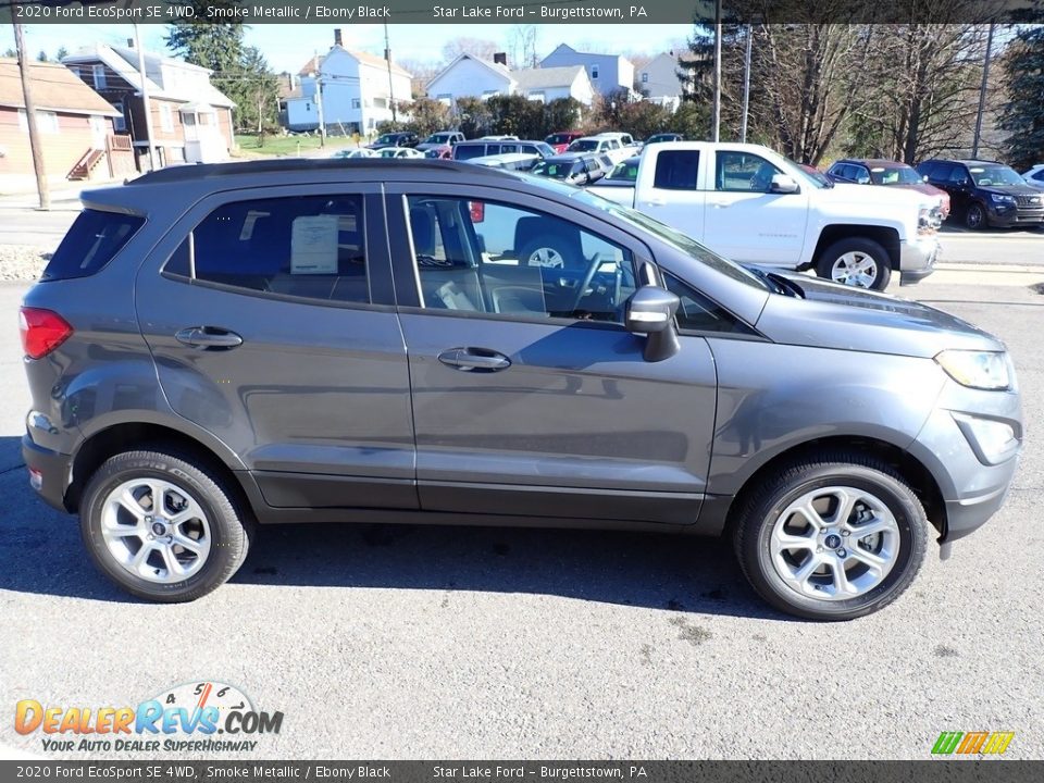 2020 Ford EcoSport SE 4WD Smoke Metallic / Ebony Black Photo #7