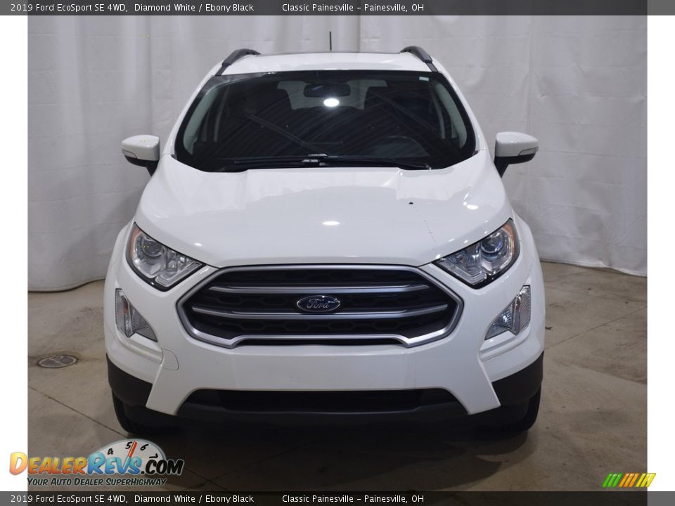 2019 Ford EcoSport SE 4WD Diamond White / Ebony Black Photo #4