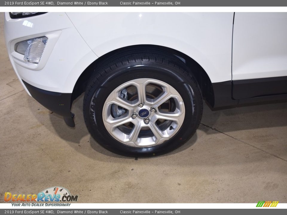 2019 Ford EcoSport SE 4WD Diamond White / Ebony Black Photo #5