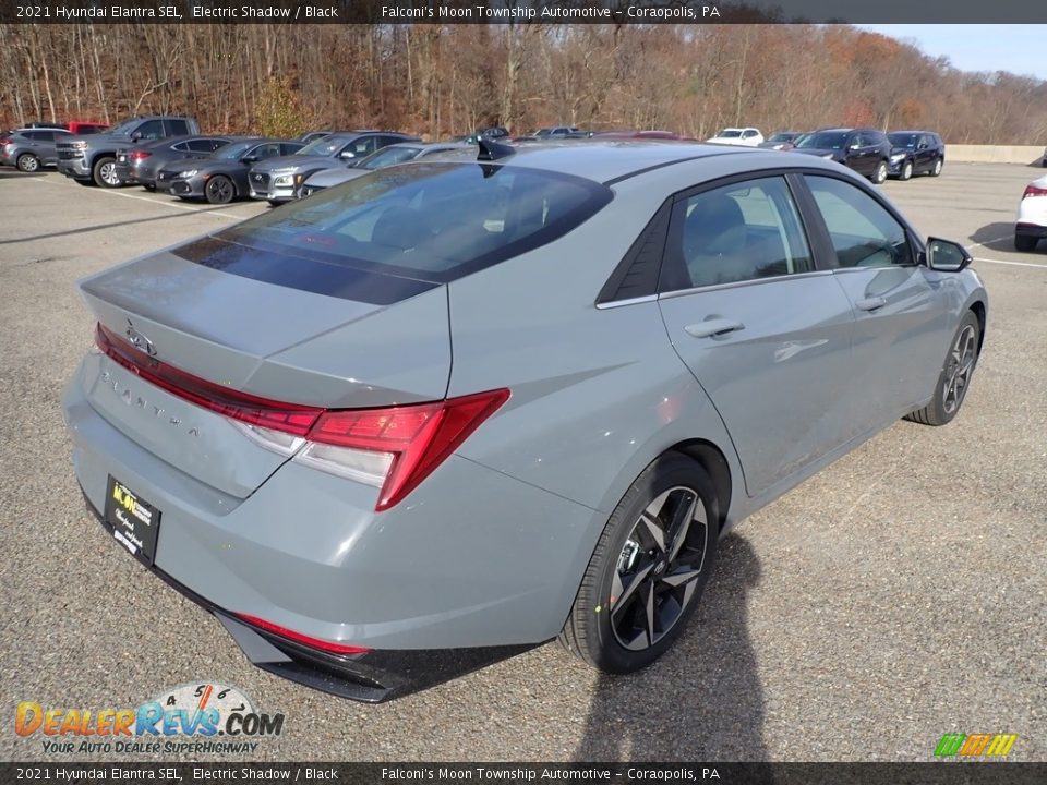 2021 Hyundai Elantra SEL Electric Shadow / Black Photo #2