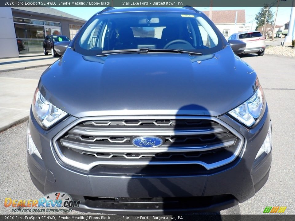 2020 Ford EcoSport SE 4WD Smoke Metallic / Ebony Black Photo #9