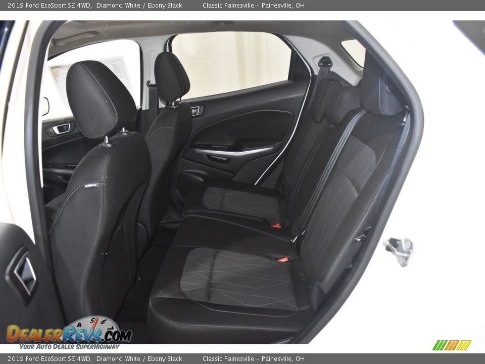 2019 Ford EcoSport SE 4WD Diamond White / Ebony Black Photo #9