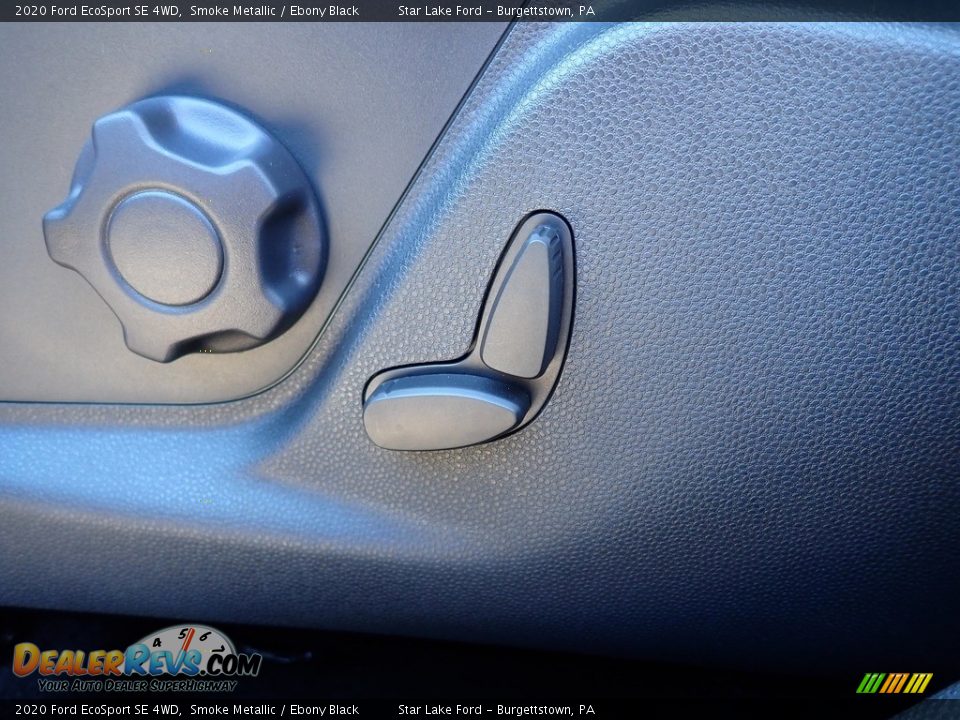 2020 Ford EcoSport SE 4WD Smoke Metallic / Ebony Black Photo #15