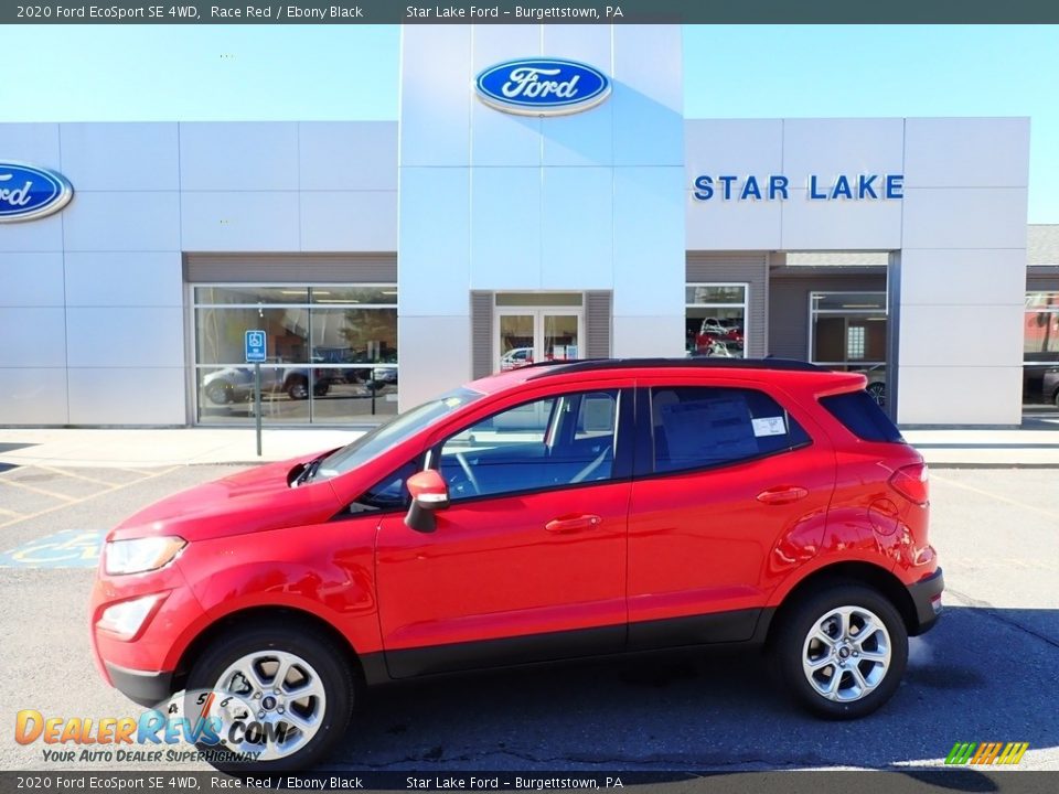 2020 Ford EcoSport SE 4WD Race Red / Ebony Black Photo #1