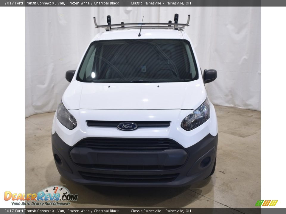 2017 Ford Transit Connect XL Van Frozen White / Charcoal Black Photo #4