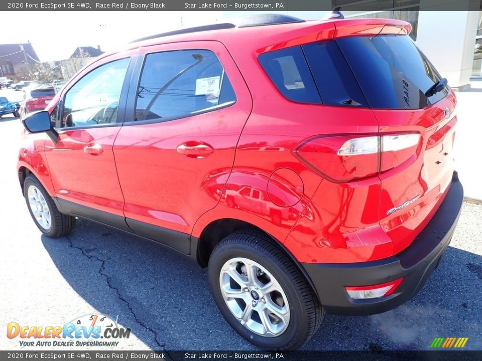 2020 Ford EcoSport SE 4WD Race Red / Ebony Black Photo #3