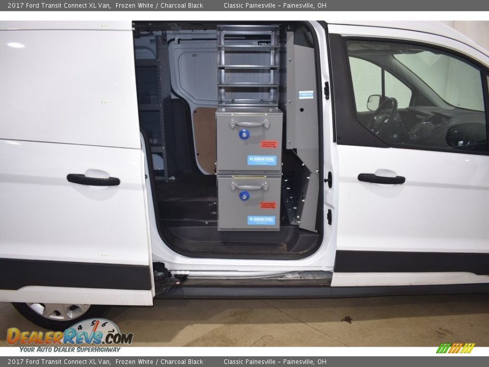 2017 Ford Transit Connect XL Van Frozen White / Charcoal Black Photo #8
