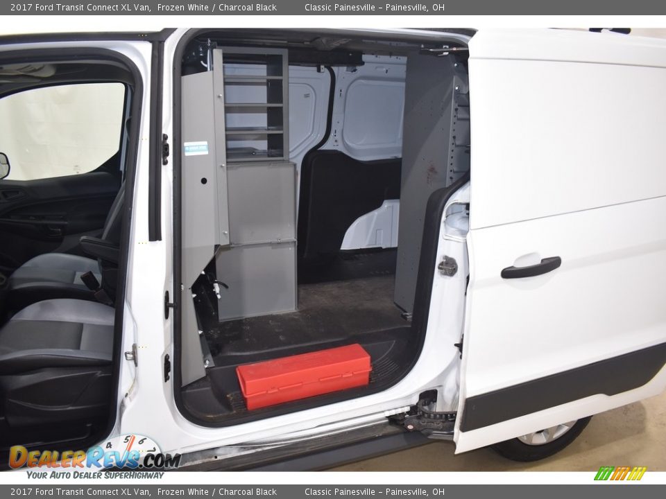 2017 Ford Transit Connect XL Van Frozen White / Charcoal Black Photo #9