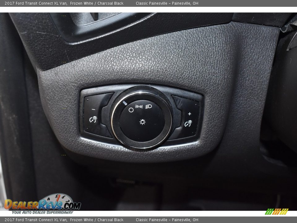 2017 Ford Transit Connect XL Van Frozen White / Charcoal Black Photo #11