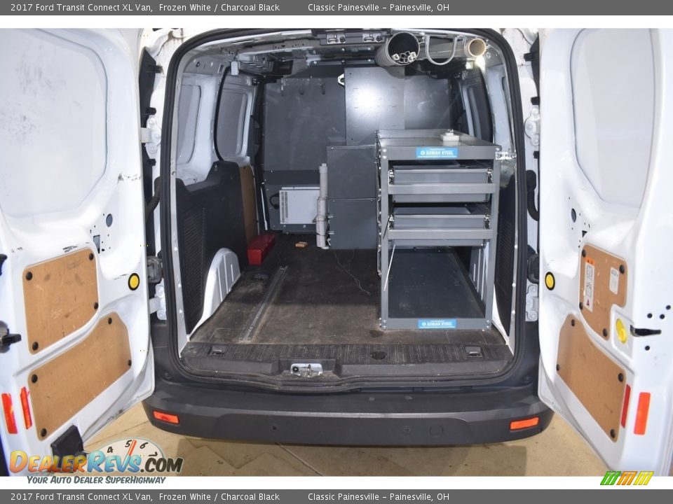 2017 Ford Transit Connect XL Van Frozen White / Charcoal Black Photo #7