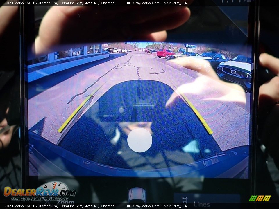 2021 Volvo S60 T5 Momentum Osmium Gray Metallic / Charcoal Photo #14
