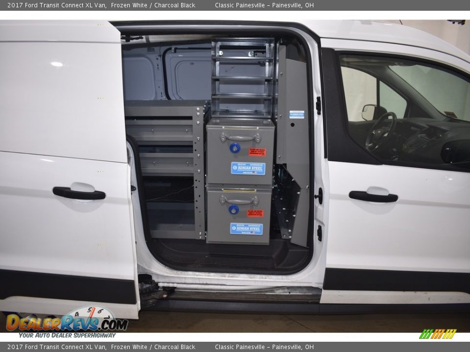 2017 Ford Transit Connect XL Van Frozen White / Charcoal Black Photo #9