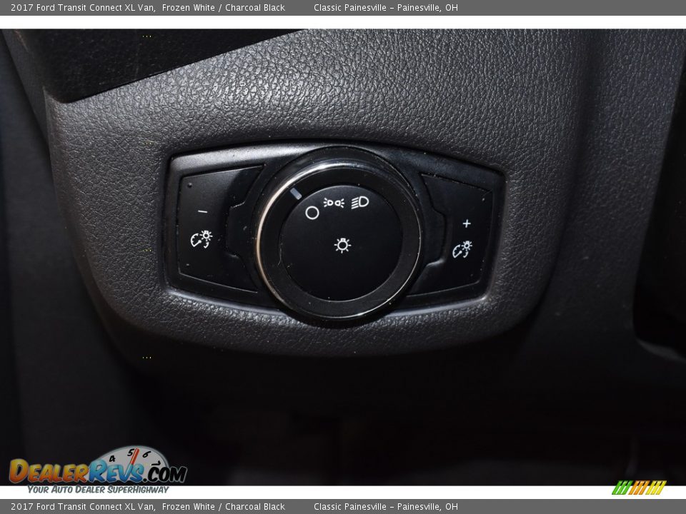 2017 Ford Transit Connect XL Van Frozen White / Charcoal Black Photo #11