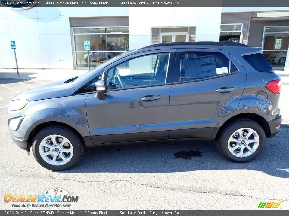 2020 Ford EcoSport SE 4WD Smoke Metallic / Ebony Black Photo #2