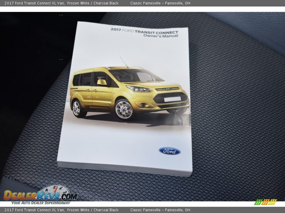 2017 Ford Transit Connect XL Van Frozen White / Charcoal Black Photo #17