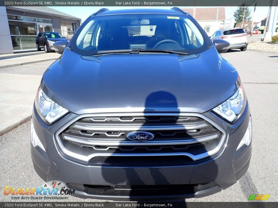 2020 Ford EcoSport SE 4WD Smoke Metallic / Ebony Black Photo #9