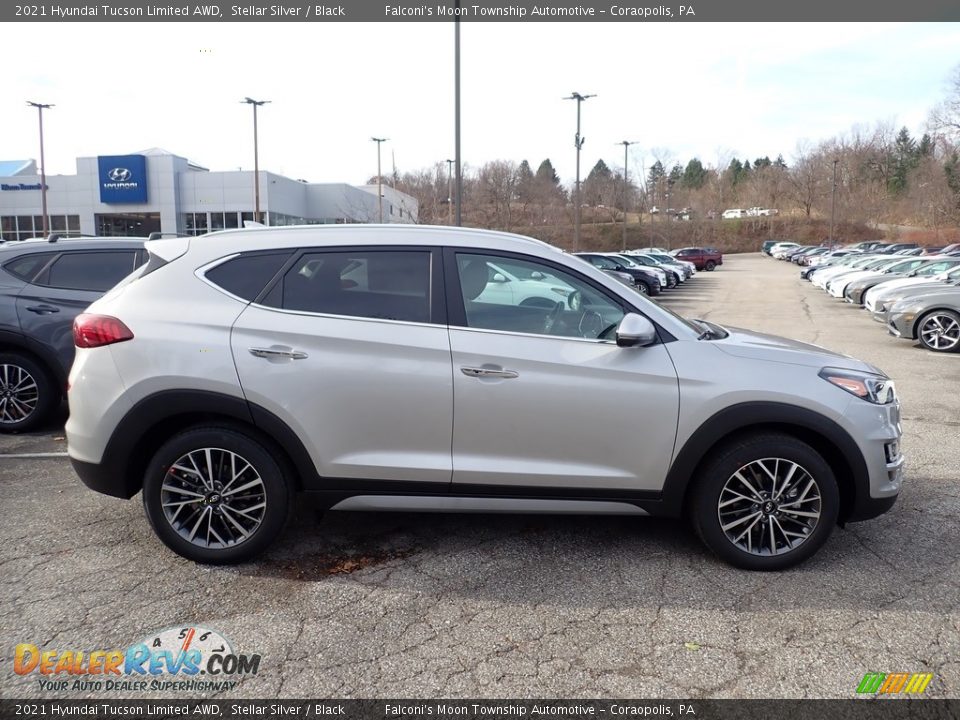 2021 Hyundai Tucson Limited AWD Stellar Silver / Black Photo #1