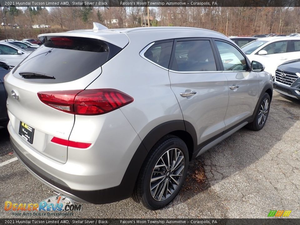 2021 Hyundai Tucson Limited AWD Stellar Silver / Black Photo #2