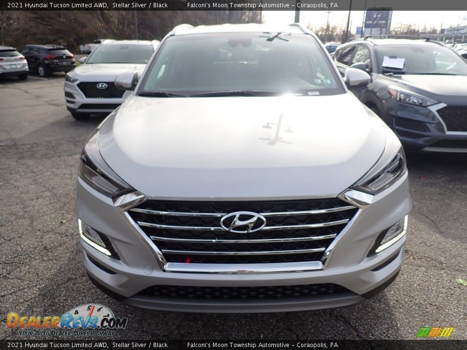 2021 Hyundai Tucson Limited AWD Stellar Silver / Black Photo #4