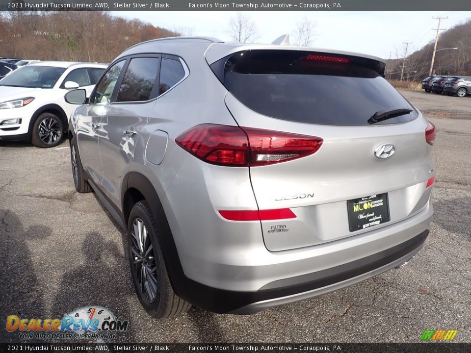 2021 Hyundai Tucson Limited AWD Stellar Silver / Black Photo #6