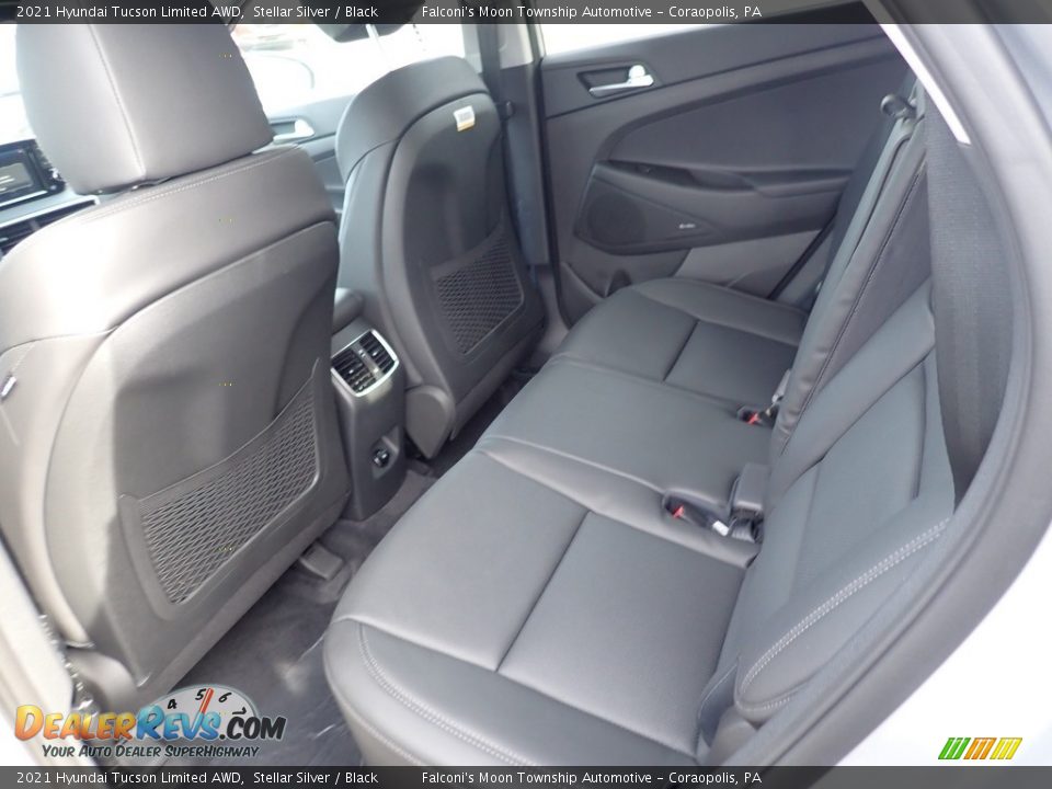 2021 Hyundai Tucson Limited AWD Stellar Silver / Black Photo #8