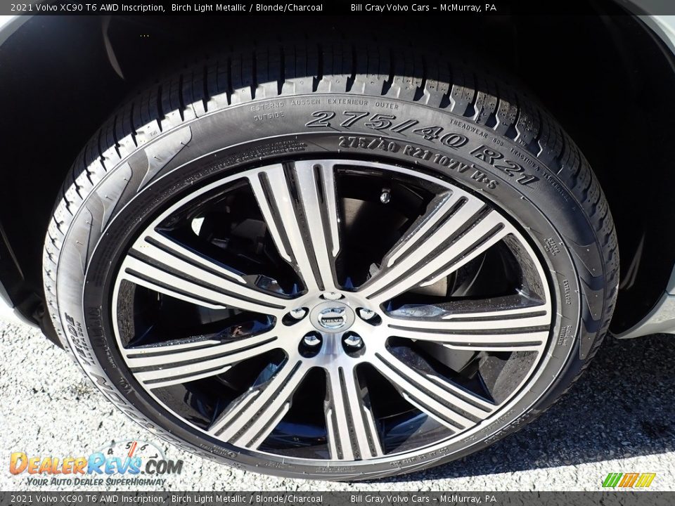 2021 Volvo XC90 T6 AWD Inscription Wheel Photo #6