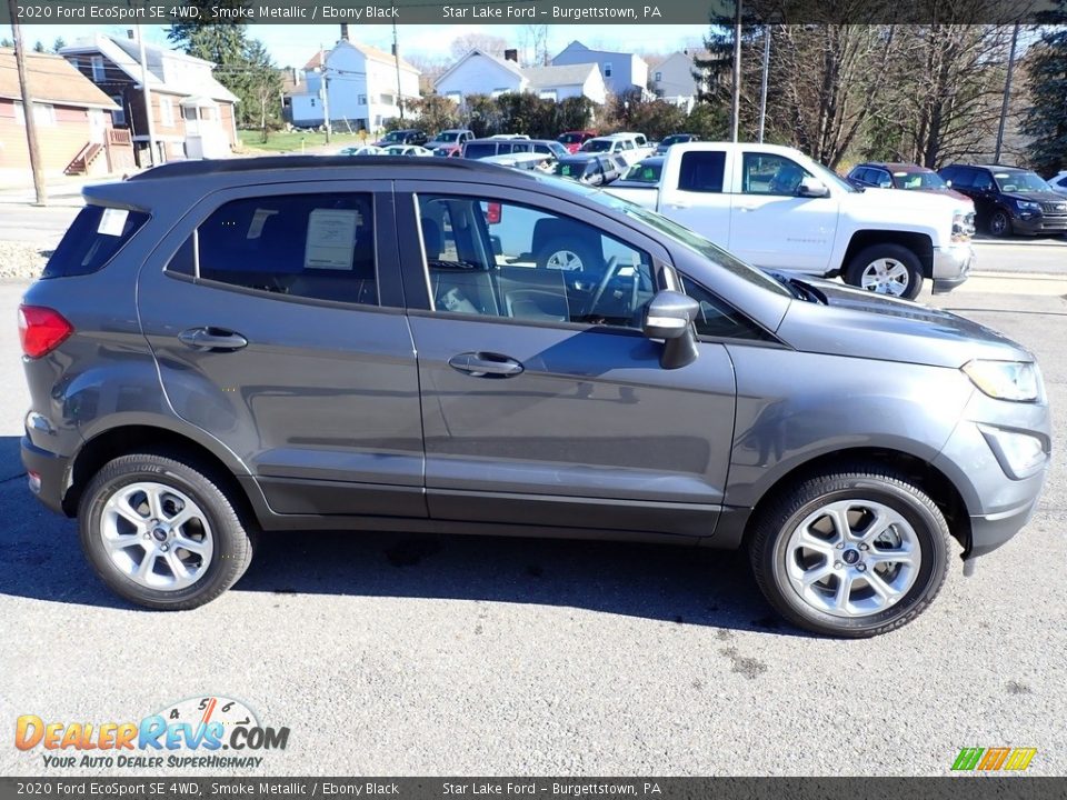 2020 Ford EcoSport SE 4WD Smoke Metallic / Ebony Black Photo #7