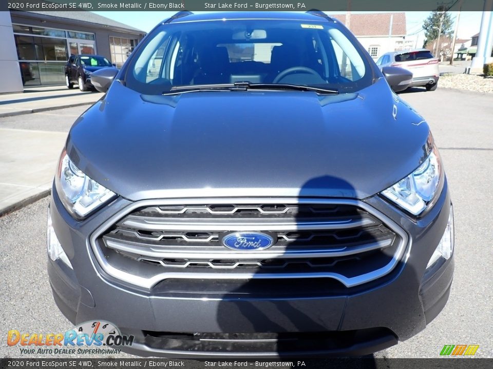 2020 Ford EcoSport SE 4WD Smoke Metallic / Ebony Black Photo #9