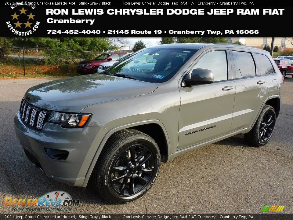 2021 Jeep Grand Cherokee Laredo 4x4 Sting-Gray / Black Photo #1