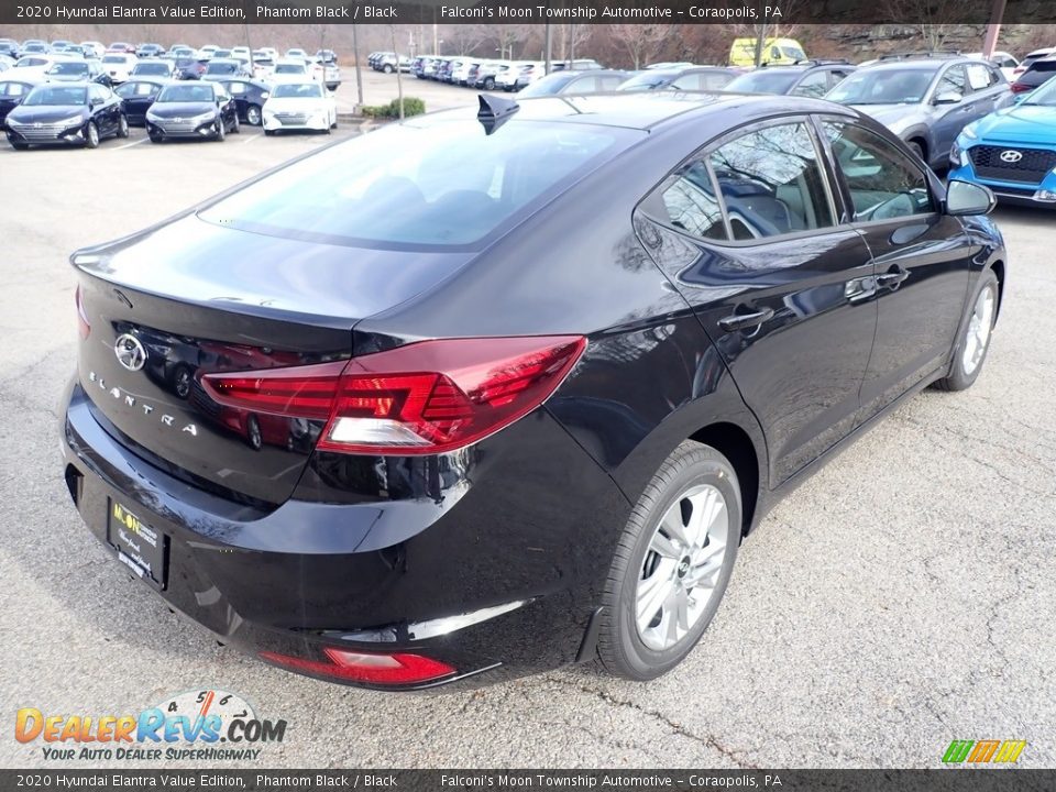 2020 Hyundai Elantra Value Edition Phantom Black / Black Photo #2