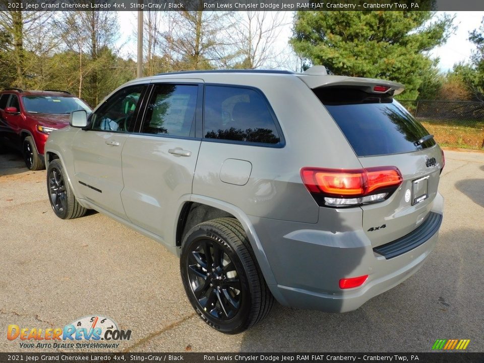 2021 Jeep Grand Cherokee Laredo 4x4 Sting-Gray / Black Photo #8