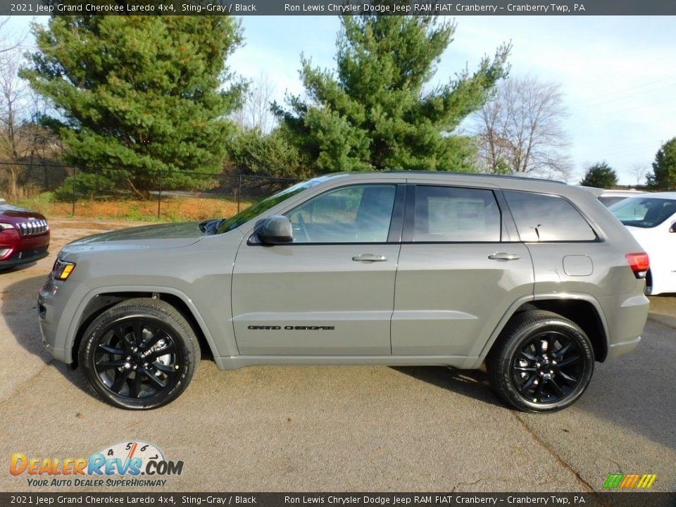 2021 Jeep Grand Cherokee Laredo 4x4 Sting-Gray / Black Photo #9