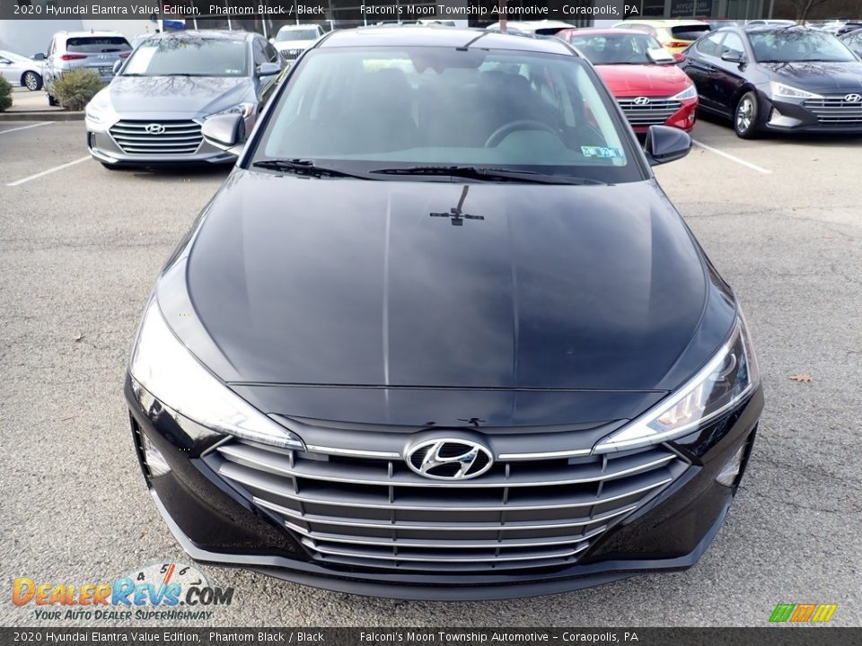 2020 Hyundai Elantra Value Edition Phantom Black / Black Photo #4