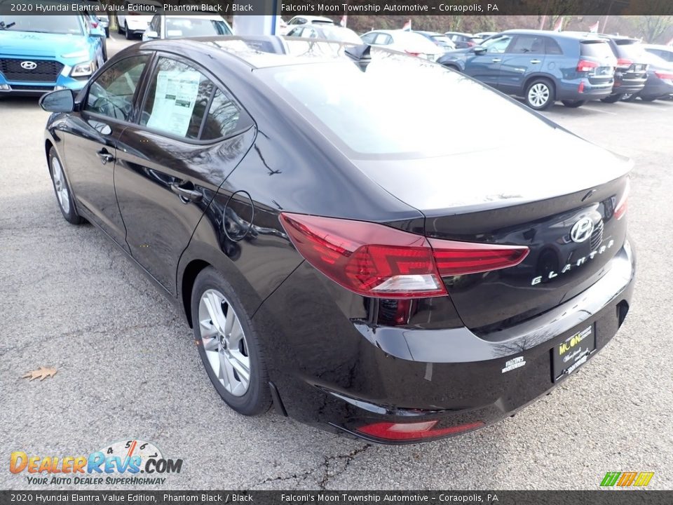 2020 Hyundai Elantra Value Edition Phantom Black / Black Photo #6