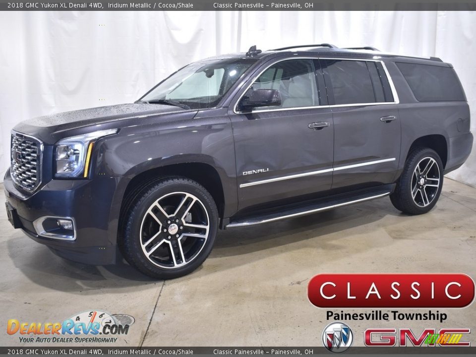 2018 GMC Yukon XL Denali 4WD Iridium Metallic / Cocoa/Shale Photo #1