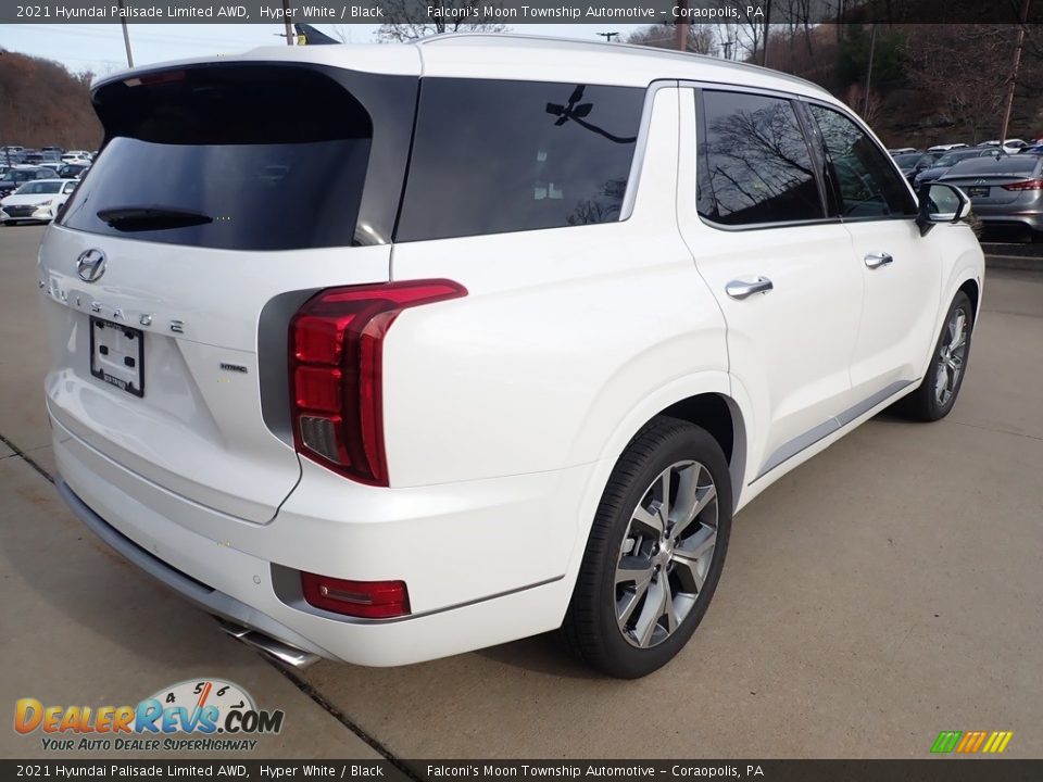 2021 Hyundai Palisade Limited AWD Hyper White / Black Photo #2