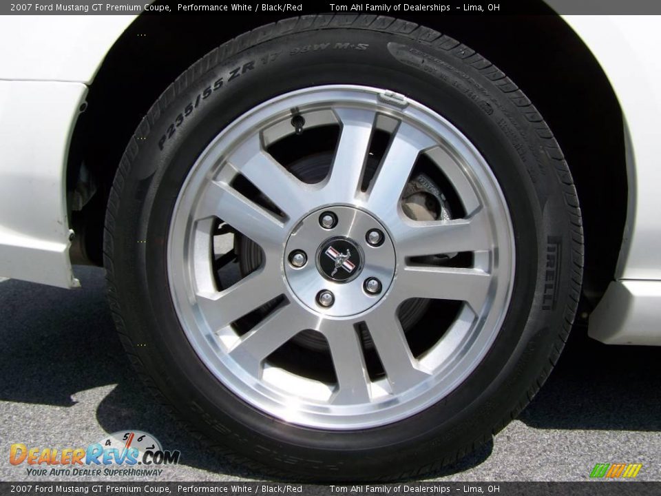 2007 Ford Mustang GT Premium Coupe Wheel Photo #8