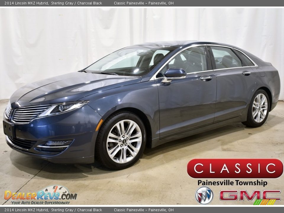 2014 Lincoln MKZ Hybrid Sterling Gray / Charcoal Black Photo #1