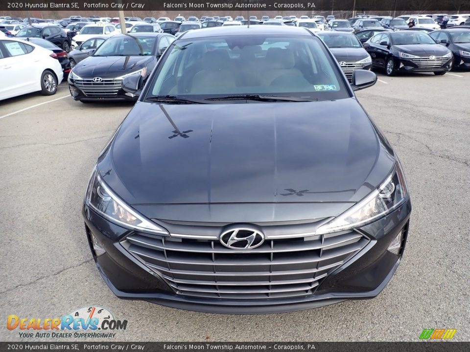 2020 Hyundai Elantra SE Portofino Gray / Gray Photo #4