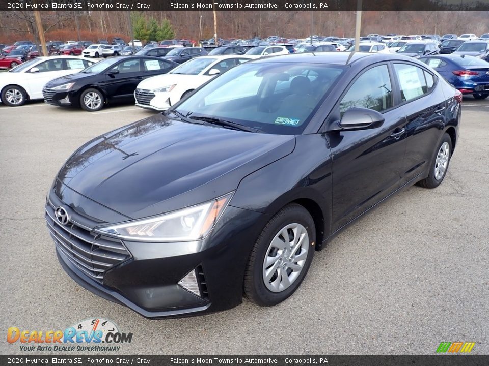 2020 Hyundai Elantra SE Portofino Gray / Gray Photo #5