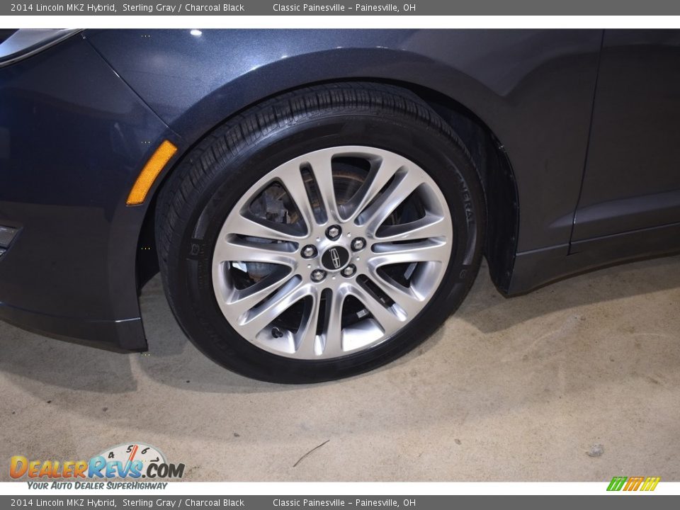 2014 Lincoln MKZ Hybrid Sterling Gray / Charcoal Black Photo #5